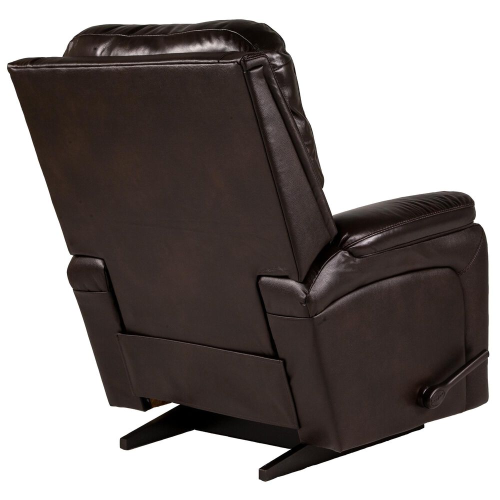La-Z-Boy Greyson Manual Rocker Recliner in Dark Chocolate, , large