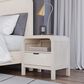 Urban Home Drake 1-Drawer Nightstand in White, , large