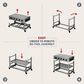 TYTUS Anaheim 5-Burner Gas Griddle in Gunmetal Gray, , large