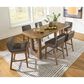 Millenium Cabalynn Counter Dining Table and 6 Stools in Two Tone, , large