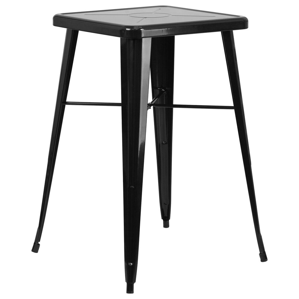 Flash Furniture 23.75" Bar Table in Black, , large