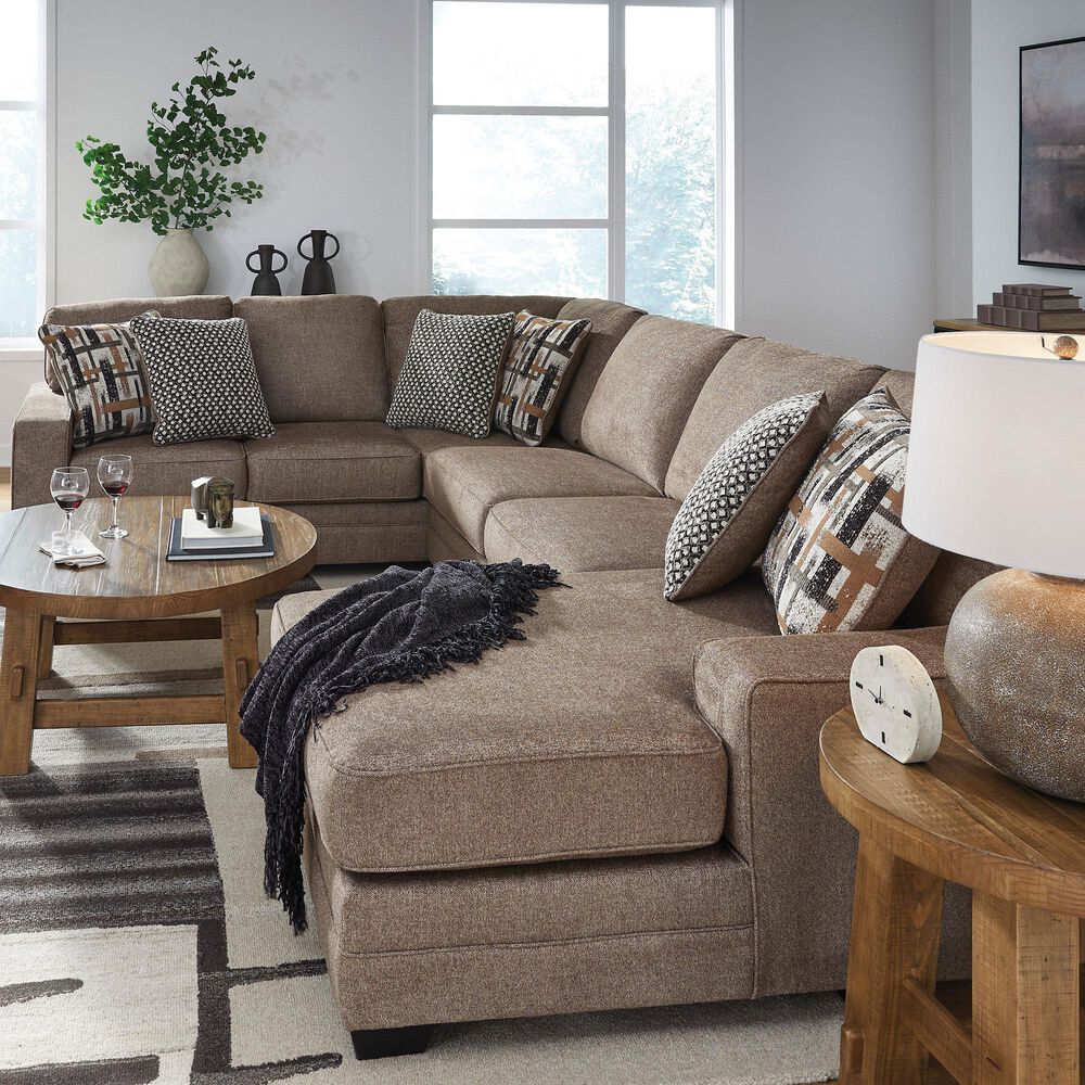 Ashley Cannonbrook 3-Piece Sectional in Cannonbrook Nutmeg, , large