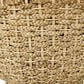 Maple and Jade Seagrass Handmade Woven End Table in Natural Brown, , large
