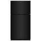 Amana 21 Cu. Ft. Top Freezer Refrigerator with Dual Crisper Drawers in Black, , large