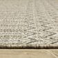 Oriental Weavers Tortuga TR09A 3"3" x 5" Beige and Black Area Rug, , large