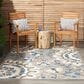 Nourison Aloha Floral 5"3" x 7"5" Grey and Multicolor Indoor/Outdoor Area Rug, , large
