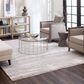 Karastan Solitude Silk Road 7"10" x 10"3" Cream Dark Grey Area Rug, , large