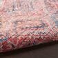 57 Grand by Nicole Curtis Series 1 9"2" x 12" Brick Red and Navy Blue Area Rug, , large