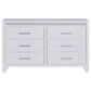 Ashley Jarlee 3-Piece King Upholstered Bedroom Set in White, , large