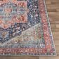 Surya Amelie 2"7" x 7"10" Navy, Peach, Green, Coral, Beige and Blush Runner, , large