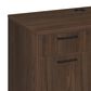 Regency Global Sourcing Legacy 42" Executive Desk with Single Pedestal Drawer Unit in Neo Walnut, , large