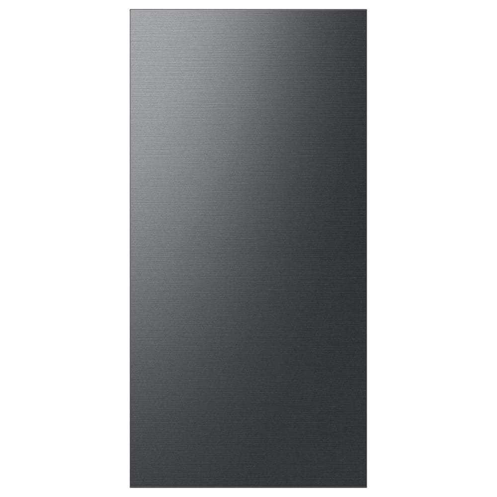 Samsung Bespoke Bespoke 4-Door French Door Refrigerator Top Panel in Matte Black Steel, , large