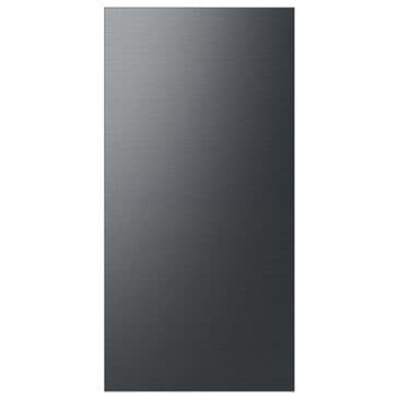 Samsung Bespoke Bespoke 4-Door French Door Refrigerator Top Panel in Matte Black Steel, , large