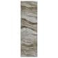 Dalyn Rug Company Pacifica PA6 2"3" x 7"6" Brown Runner, , large