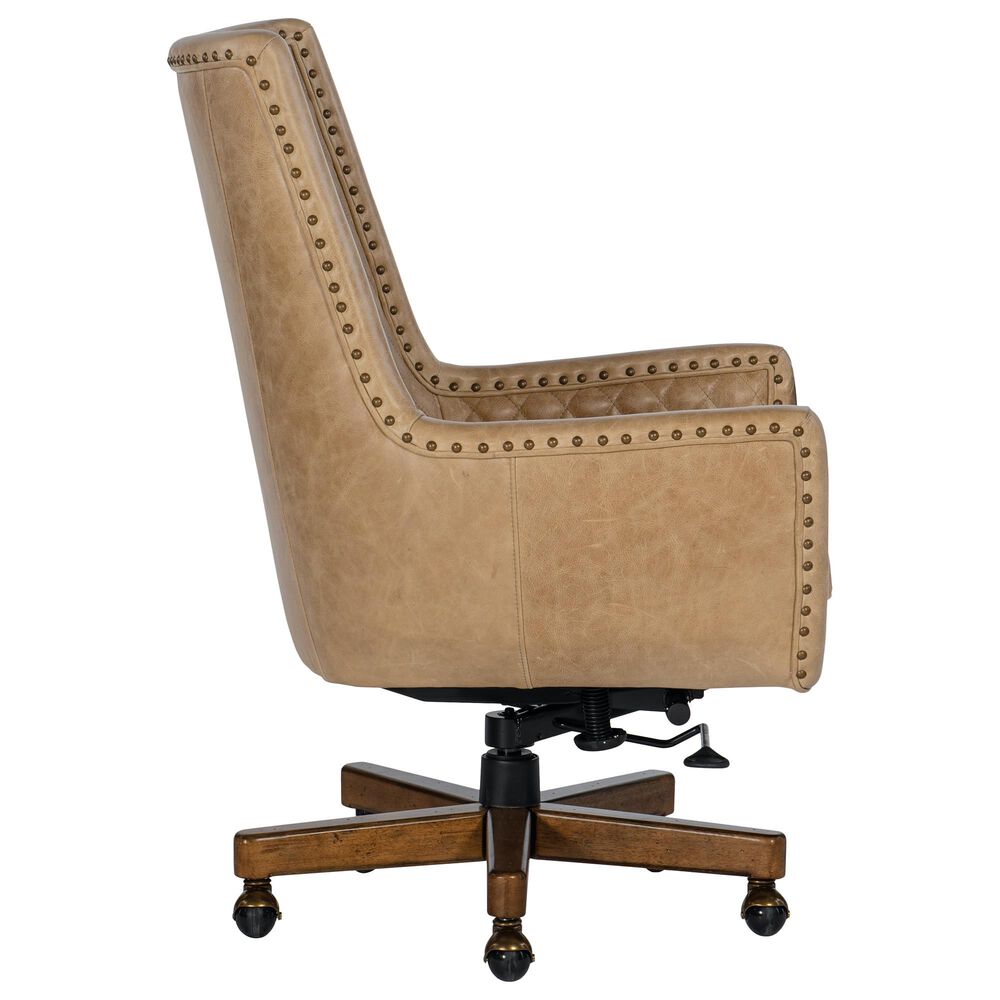 Hooker Furniture EC Kent Executive Swivel Tilt Chair in Brown, , large