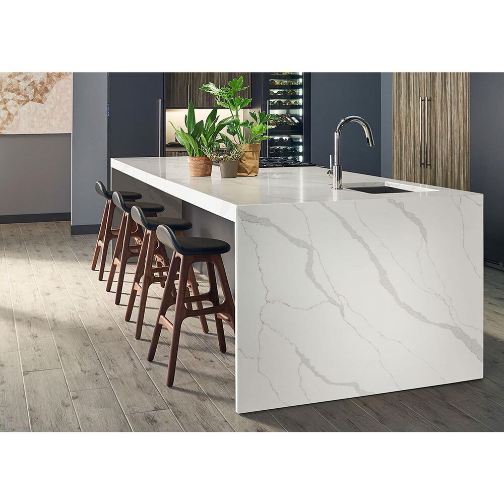 NFM Custom Countertops Calacatta Idillio 3cm Quartz Countertop, , large