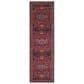 Safavieh Evoke EVK275S 2"2" x 17" Fuchsia and Orange Runner, , large