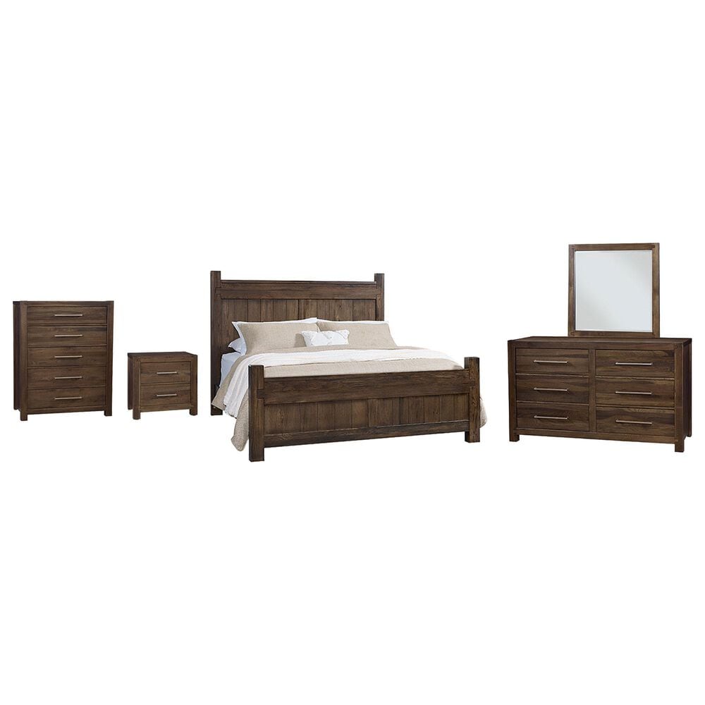 Viceray Collections Joinery 5-Piece Queen Bedroom Set in Espresso Oak, , large