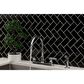 MS International 2-Handle Kitchen Faucet with Side Sprayer in Chrome, , large