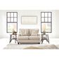 Ashley Claredon Loveseat in Linen, , large