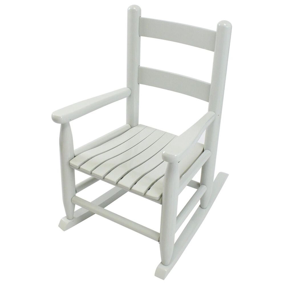 Lakeside Asheville Childs Rocking Chair in Coastal Gray, , large