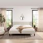 Jennifer Taylor Home Aspen King Platform Bed in Light Beige, , large