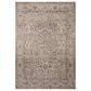 Loloi Lyra 7"10" Round Natural and Gold Area Rug, , large
