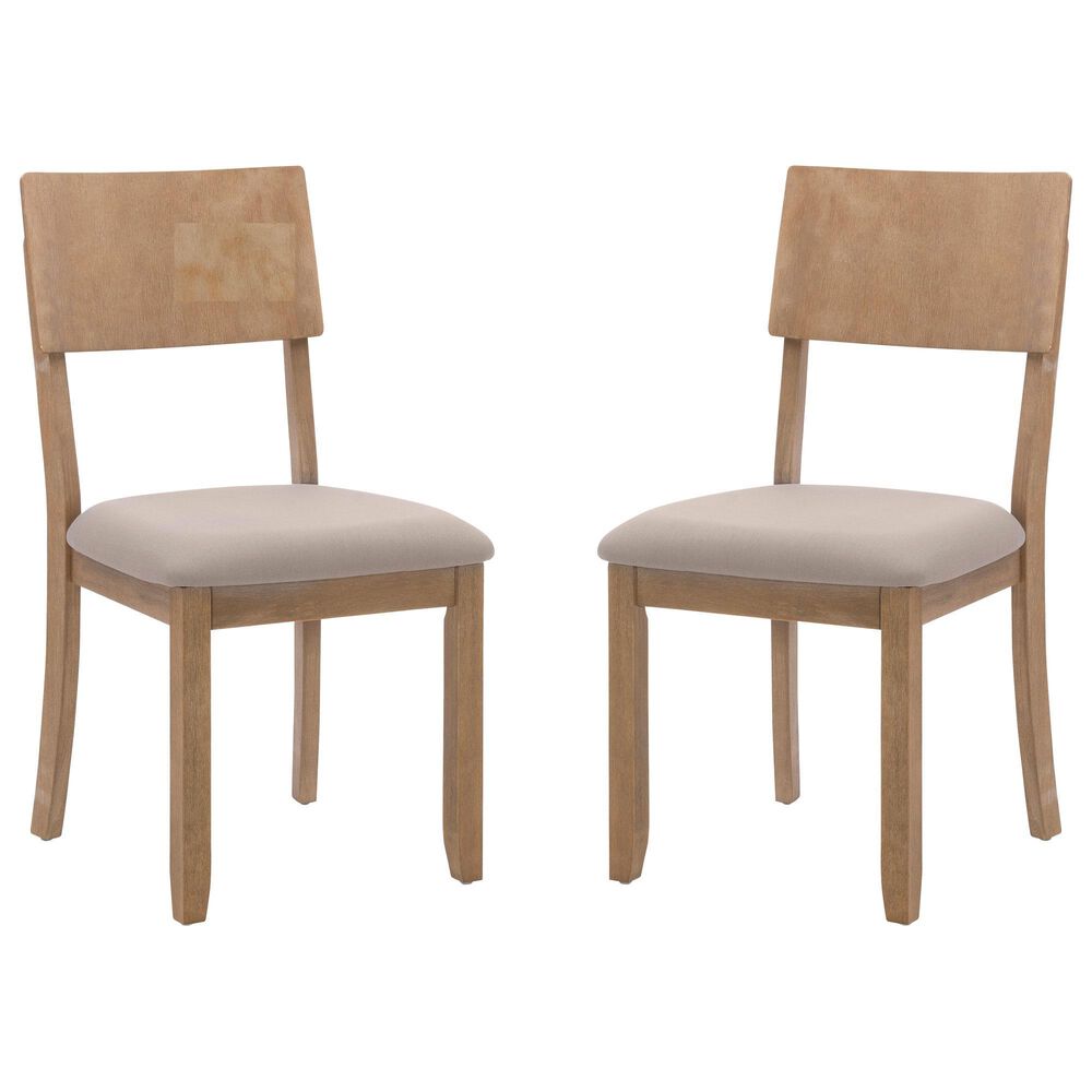 Linon Home Decor Jorissen Side Chair in Grey Wash (Set of 2), , large