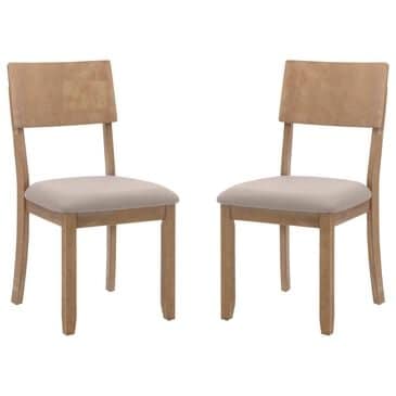 Linon Home Decor Jorissen Side Chair in Grey Wash (Set of 2), , large