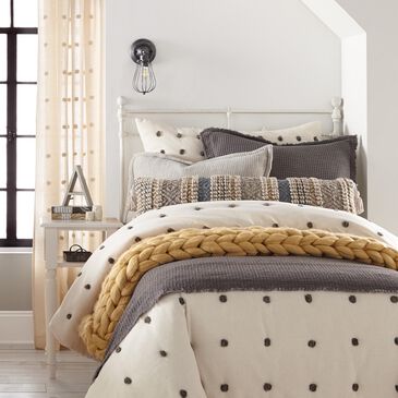 Amity Home Astrid 2-Piece Queen Quilt Set in Natural with Gray, , large