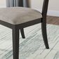 Ashley Greddinton Dining Side Chair in Black, , large