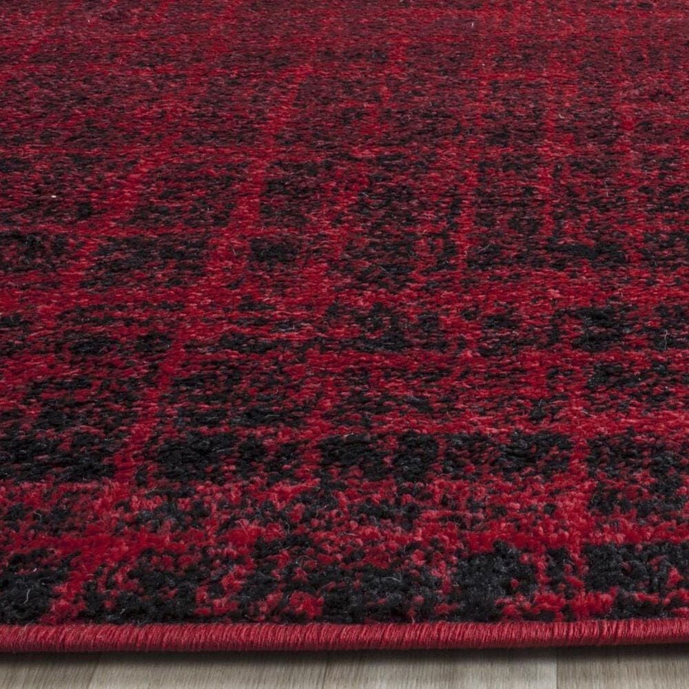 Safavieh Adirondack ADR116F 5&#39;1&quot; x 7&#39;6&quot; Red and Black Area Rug, , large