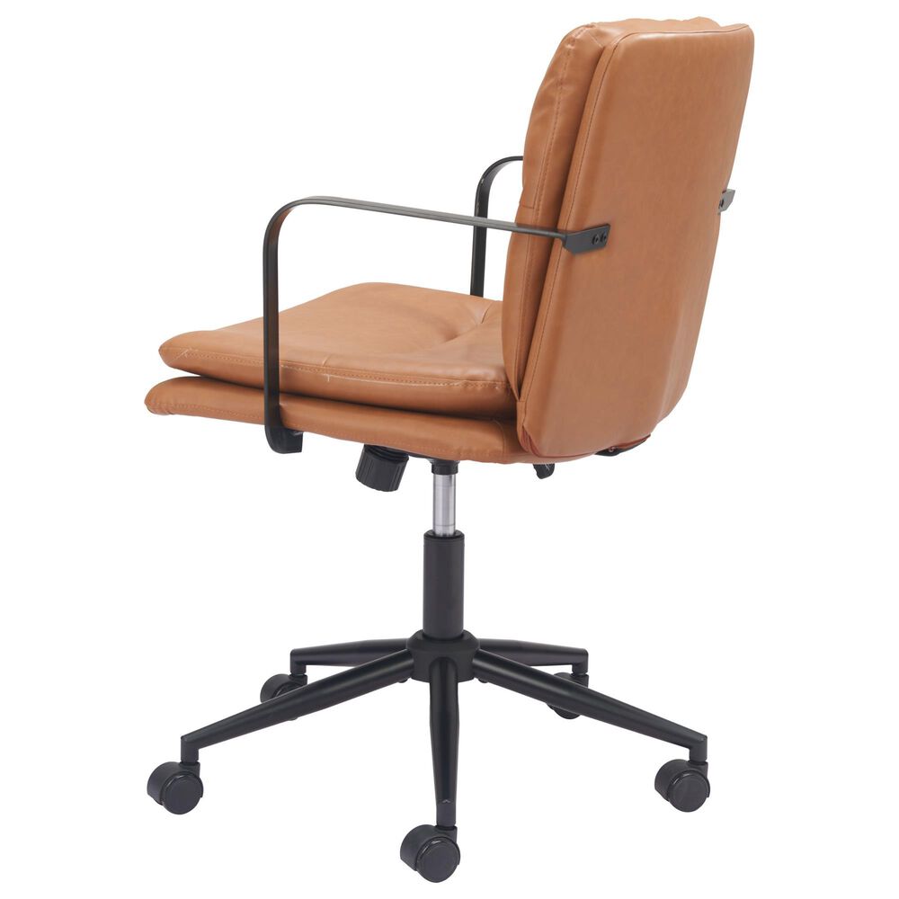 Zuo Modern Birao Office Chair in Black, , large