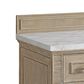 James Martin Vanities Lorelai 48" Single Bathroom Vanity in Whitewashed Oak with 3 cm Eternal Jasmine Pearl Silestone Top, Rectangular Sink and FreePower Wireless Charger, , large