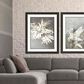 Paragon Light Leaves I 52" x 42" Framed Art in Ivory and Gray, , large