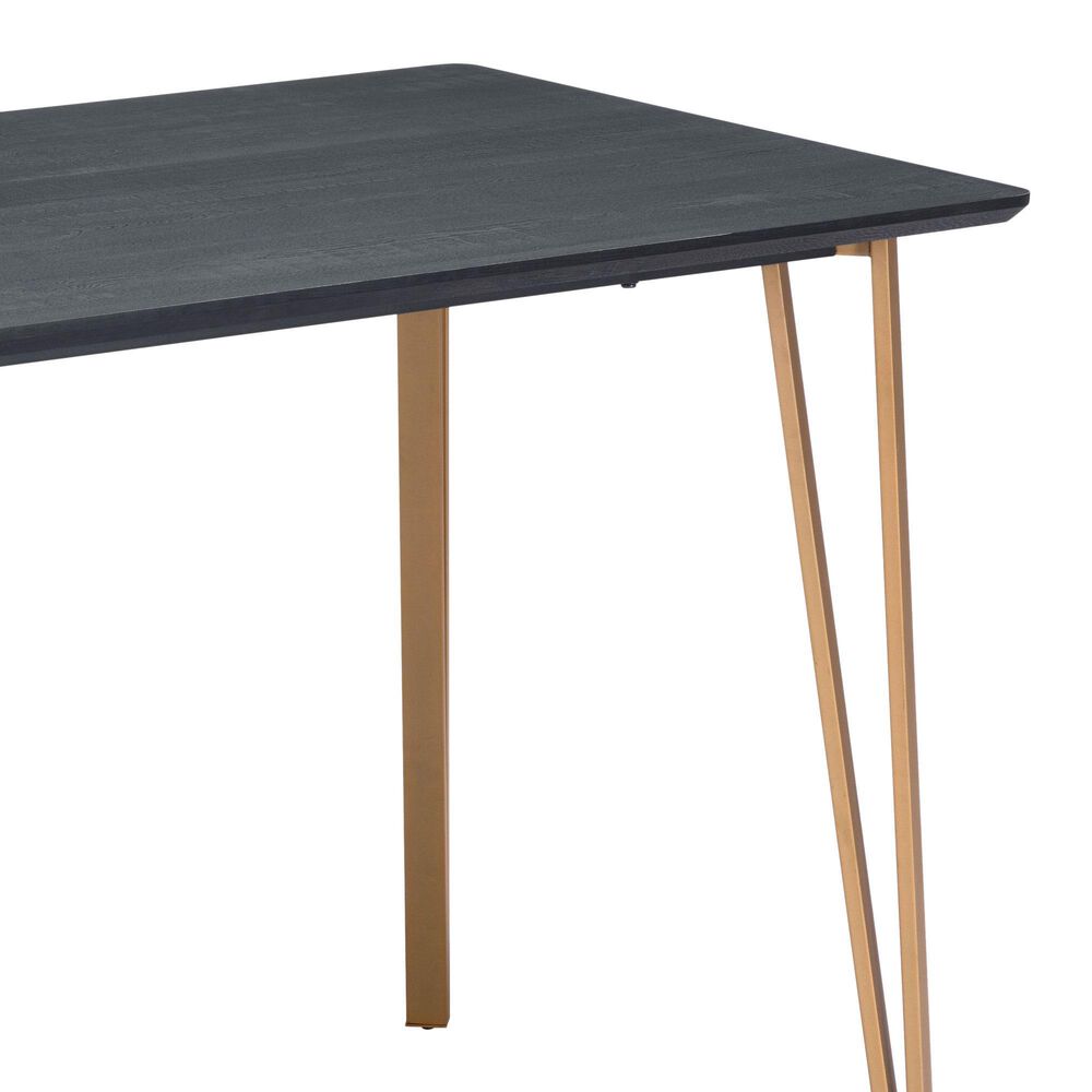 Zuo Modern Deus Counter Table in Black/Gold, , large