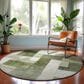 Dalyn Rug Company Neo NO15 8" Round Sage Area Rug, , large