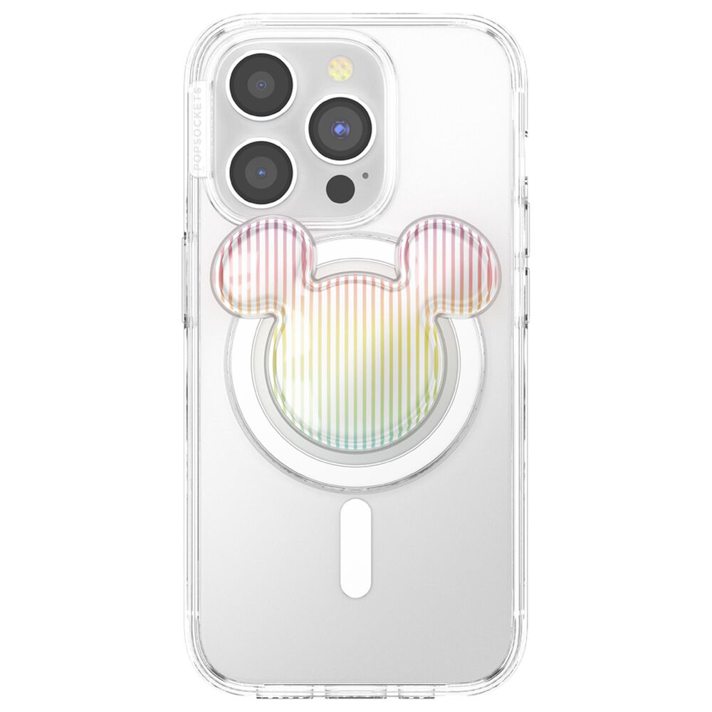PopSockets Mickey and Friend MagSafe PopGrip in Airbag Sherbert Mickey Stripe, , large