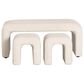 Mayberry Hill Seqouia Bench with 2-Stool in Ching Cream, , large