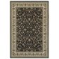 Oriental Weavers Kashan 108B 3"10" x 5"5" Black Area Rug, , large