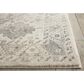 Nourison Fusion FSS11 7"10" x 10"6" Cream and Gray Area Rug, , large