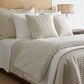 Ann Gish Prestige 24" x 24" Throw Pillow in Natural, , large