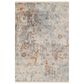 Momeni Izmir IZ-01 2" x 3" Tan, Blue and Rust Area Rug, , large