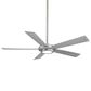 Minka-Aire Sabot 52" Ceiling Fan in Brushed Nickel, , large