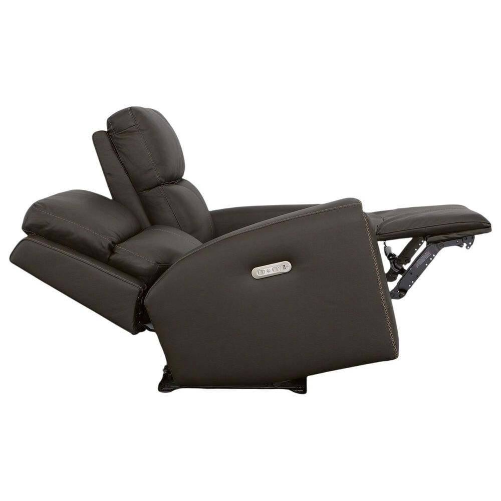 Flexsteel Jarvis Power Reclining Loveseat with Headrests in Mica, , large