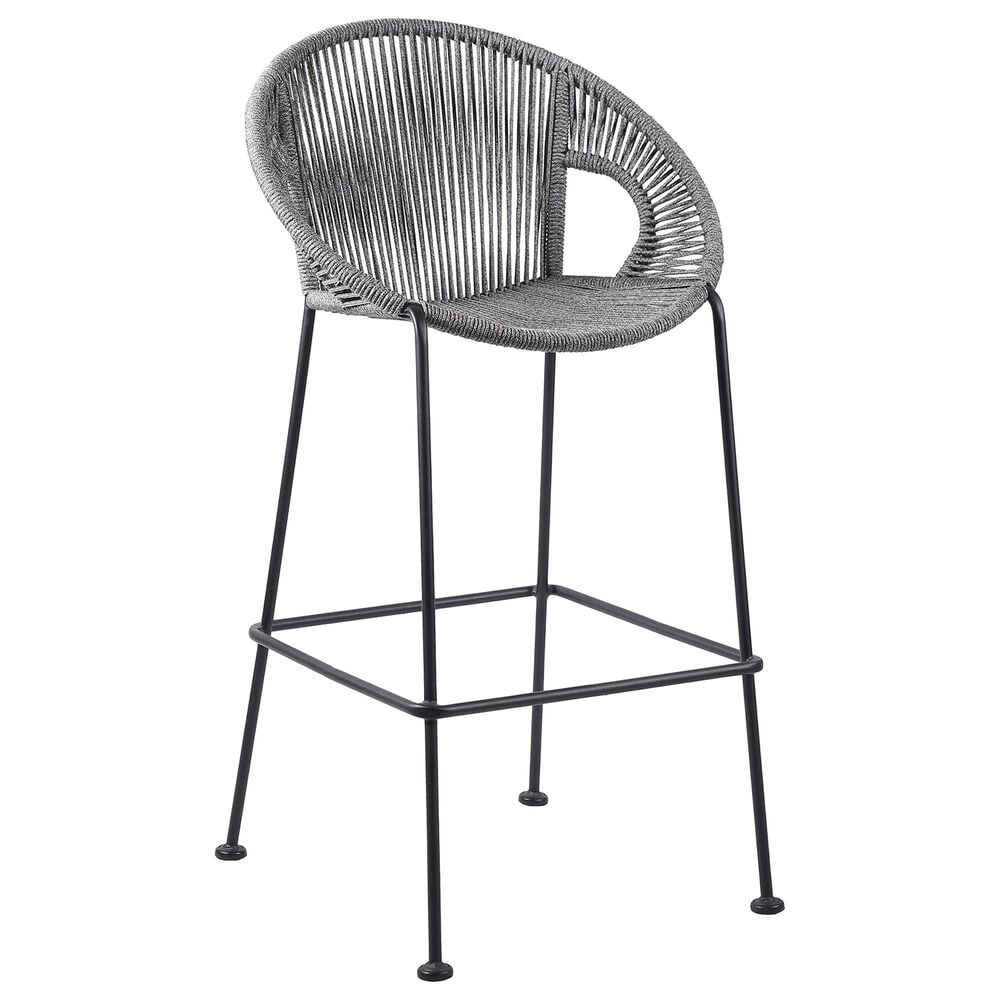 Blue River Acapulco Patio Bar Stool in Gray, , large