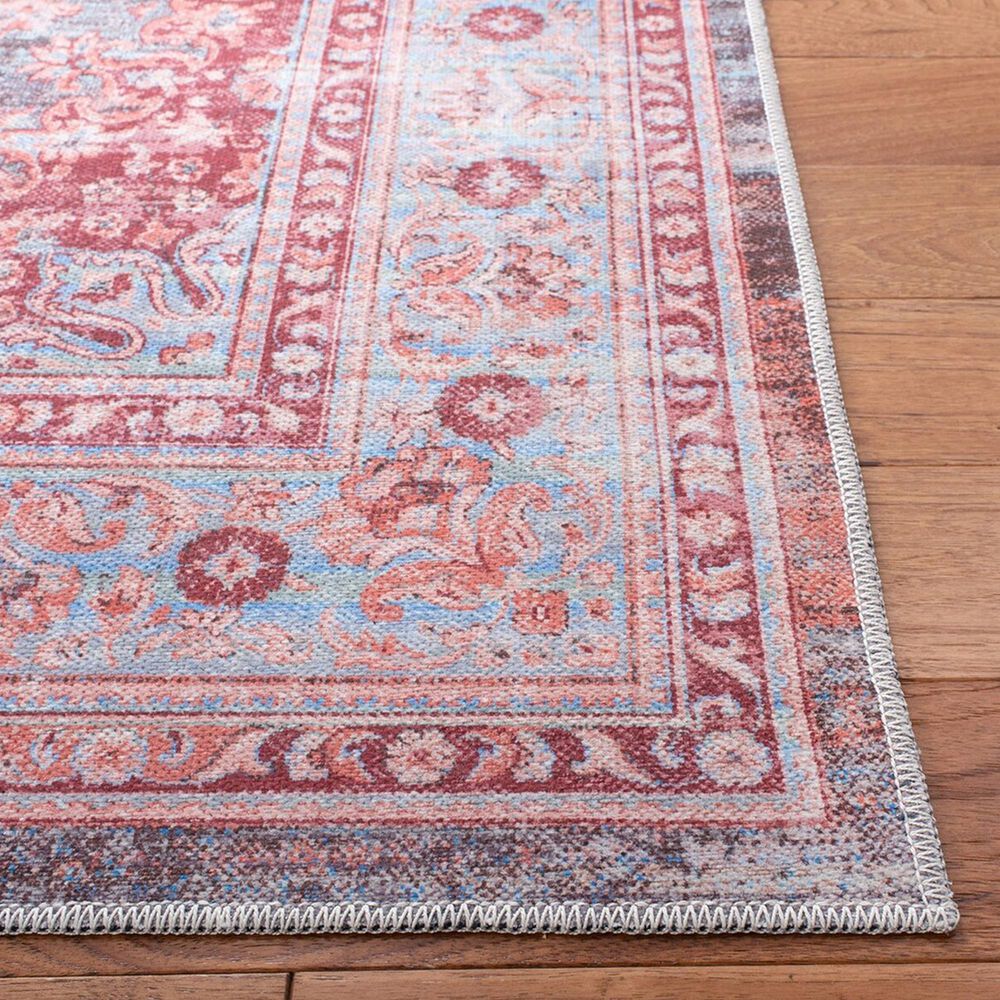Safavieh Serapi SEP550 9&#39; x 12&#39; Light Blue and Red Area Rug, , large