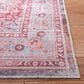 Safavieh Serapi SEP550 9" x 12" Light Blue and Red Area Rug, , large