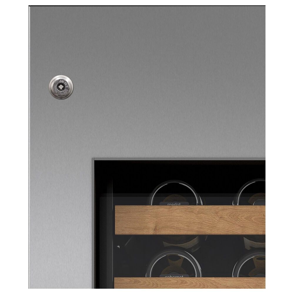 Sub Zero 18" Wine Door Panel with Pro Handle and Lock in Stainless Steel, , large