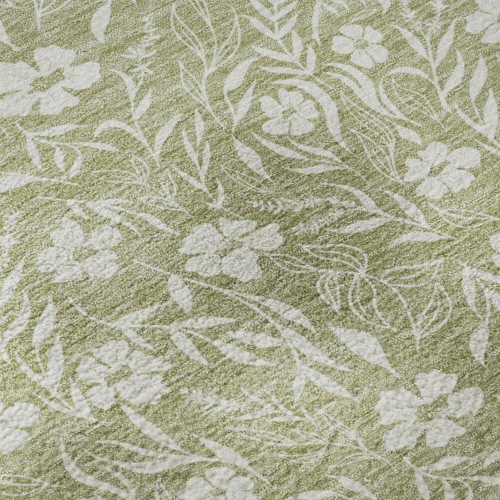 Dalyn Rug Company Soft Essentials Floral Aloe 8' x 10' Indoor/Outdoor Area Rug, , large